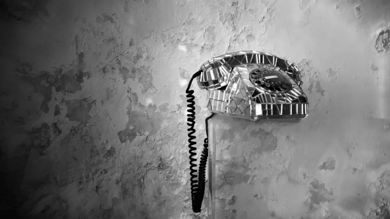 Lanberg Kabel Telefoniczny 100M 2-Żyły Czarny Płaski (TC2CFL10CC1000BK)
