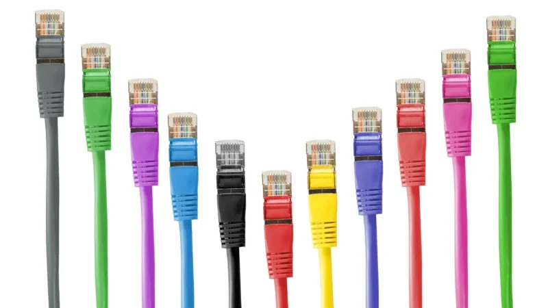 Patch-cord S/FTP kat.6A LSOH 1.0m żółty